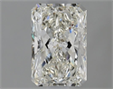 Natural Diamond 1.01 Carats, Radiant with  Cut, I Color, SI2 Clarity and Certified by IGI