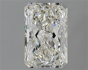 Picture of Natural Diamond 1.01 Carats, Radiant with  Cut, I Color, SI2 Clarity and Certified by IGI