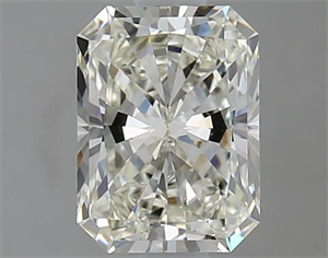 Picture of Natural Diamond 1.31 Carats, Radiant with  Cut, I Color, VVS2 Clarity and Certified by IGI