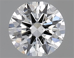 Foto Diamante Natural 0.50 quilates, Redondo , Color F, claridad SI1 y certificado GIA de