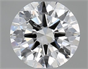 Diamante Natural 0.50 quilates, Redondo , Color F, claridad SI1 y certificado GIA