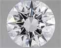 Diamante Natural 0.56 quilates, Redondo , Color E, claridad IF y certificado GIA