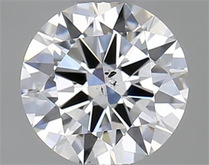 Foto Diamante Natural 0.52 quilates, Redondo , Color E, claridad SI1 y certificado GIA de