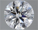 Diamante Natural 0.57 quilates, Redondo , Color D, claridad SI1 y certificado GIA