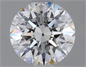 Natural Diamond 0.76 Carats, Round with Excellent Cut, E Color, SI1 Clarity and Certified by GIA