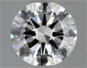 Natural Diamond 0.50 Carats, Round with Very Good Cut, K Color, VVS2 Clarity and Certified by GIA
