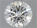 Natural Diamond 0.72 Carats, Round with Very Good Cut, I Color, VS2 Clarity and Certified by GIA