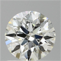 Diamante Natural 0.80 quilates, Redondo , Color I, claridad VVS1 y certificado GIA
