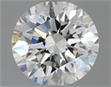 Diamante Natural 0.90 quilates, Redondo , Color I, claridad SI1 y certificado GIA