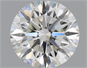 Natural Diamond 1.04 Carats, Round with Excellent Cut, I Color, VS1 Clarity and Certified by GIA