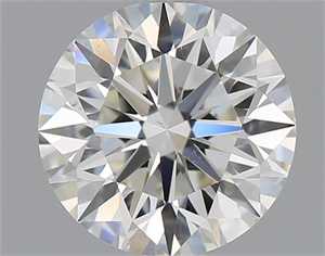 Picture of Natural Diamond 1.04 Carats, Round with Excellent Cut, I Color, VS1 Clarity and Certified by GIA