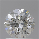 Natural Diamond 1.01 Carats, Round with Very Good Cut, I Color, SI1 Clarity and Certified by GIA