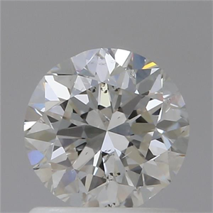 Picture of Natural Diamond 1.01 Carats, Round with Very Good Cut, I Color, SI1 Clarity and Certified by GIA