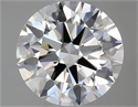 Natural Diamond 3.01 Carats, Round with Excellent Cut, H Color, VVS1 Clarity and Certified by GIA