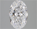 Diamante Natural 2.50 quilates, Ovalado , Color D, claridad VVS1 y certificado GIA