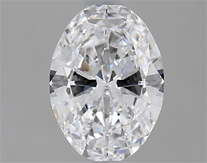 Foto Diamante Natural 0.90 quilates, Ovalado , Color D, claridad VVS2 y certificado GIA de