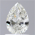 Natural Diamond 0.90 Carats, Pear with  Cut, J Color, VVS2 Clarity and Certified by GIA
