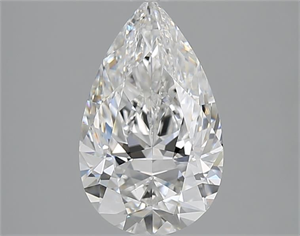 Picture of Natural Diamond 2.22 Carats, Pear with  Cut, E Color, VS1 Clarity and Certified by GIA