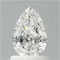 Natural Diamond 0.90 Carats, Pear with  Cut, E Color, VVS1 Clarity and Certified by GIA