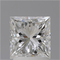 Natural Diamond 1.81 Carats, Princess with  Cut, G Color, VS2 Clarity and Certified by GIA