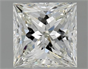 Natural Diamond 0.70 Carats, Princess with  Cut, I Color, VVS1 Clarity and Certified by GIA