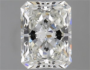 Picture of Natural Diamond 1.50 Carats, Radiant with  Cut, H Color, VS2 Clarity and Certified by GIA