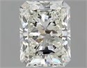 Natural Diamond 0.70 Carats, Radiant with  Cut, J Color, VVS1 Clarity and Certified by GIA