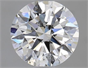 Natural Diamond 0.80 Carats, Round with Excellent Cut, H Color, SI2 Clarity and Certified by GIA