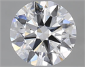 Natural Diamond 0.90 Carats, Round with Excellent Cut, E Color, VS1 Clarity and Certified by GIA