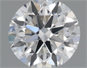 Natural Diamond 0.45 Carats, Round with Very Good Cut, G Color, VS2 Clarity and Certified by GIA