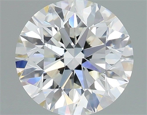 Picture of Natural Diamond 0.96 Carats, Round with Excellent Cut, I Color, VS1 Clarity and Certified by GIA