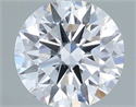 Natural Diamond 0.56 Carats, Round with Excellent Cut, D Color, SI1 Clarity and Certified by GIA