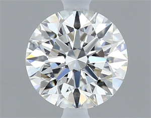 Picture of Natural Diamond 0.42 Carats, Round with Excellent Cut, H Color, VS1 Clarity and Certified by GIA