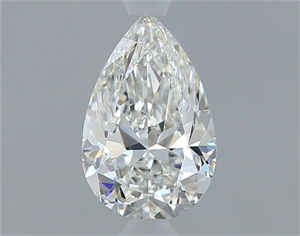 Picture of Natural Diamond 0.40 Carats, Pear with  Cut, G Color, SI1 Clarity and Certified by GIA