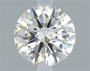 Foto Diamante Natural 0.50 quilates, Redondo , Color J, claridad SI1 y certificado GIA de