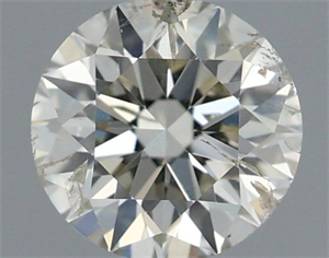 Picture of Natural Diamond 0.50 Carats, Round with Excellent Cut, J Color, SI2 Clarity and Certified by IGI