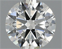Natural Diamond 0.70 Carats, Round with Very Good Cut, H Color, SI2 Clarity and Certified by IGI