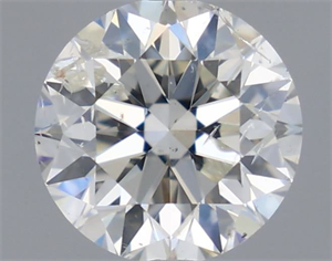 Picture of Natural Diamond 0.70 Carats, Round with Excellent Cut, G Color, SI2 Clarity and Certified by IGI