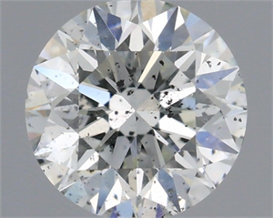 Picture of Natural Diamond 0.70 Carats, Round with Excellent Cut, F Color, SI2 Clarity and Certified by IGI