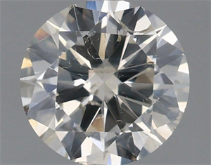 Picture of Natural Diamond 0.50 Carats, Round with Excellent Cut, J Color, SI2 Clarity and Certified by IGI