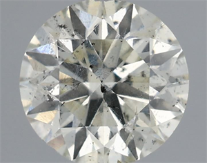 Foto Diamante Natural 0.53 quilates, Redondo , Color I, claridad SI2 y certificado IGI de