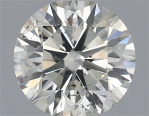 Foto Diamante Natural 0.53 quilates, Redondo , Color J, claridad SI2 y certificado IGI de