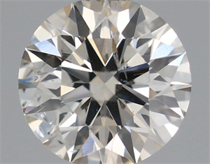 Foto Diamante Natural 0.51 quilates, Redondo , Color J, claridad SI2 y certificado IGI de