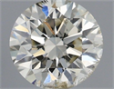 Natural Diamond 0.50 Carats, Round with Excellent Cut, J Color, SI2 Clarity and Certified by IGI