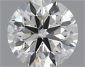 Natural Diamond 0.40 Carats, Round with Excellent Cut, G Color, SI2 Clarity and Certified by IGI