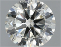 Natural Diamond 0.71 Carats, Round with Very Good Cut, I Color, SI2 Clarity and Certified by IGI