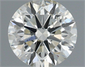 Natural Diamond 0.70 Carats, Round with Excellent Cut, I Color, SI2 Clarity and Certified by IGI