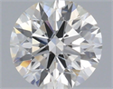 Natural Diamond 0.40 Carats, Round with Excellent Cut, H Color, SI2 Clarity and Certified by IGI