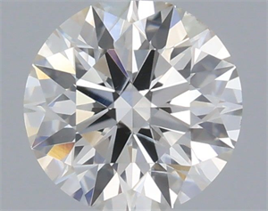 Picture of Natural Diamond 0.40 Carats, Round with Excellent Cut, H Color, SI2 Clarity and Certified by IGI