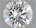 Natural Diamond 0.40 Carats, Round with Excellent Cut, G Color, SI2 Clarity and Certified by IGI